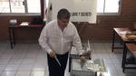 Riquelme acudió a Torreón a votar.