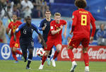 Kevin De Bruyne no logró marcar en el partido ante Francia.