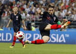Modric fue de los más insistentes al frente de Croacia.