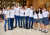 12072018 MUY CONTENTAS.  Alumnas de Secundaria del Tec de Monterrey.