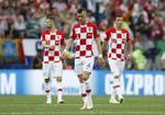 Los jugadores croatas no pudieron consumar el milagro.