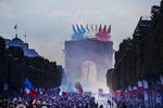Francia desfila como campeona del mundo