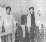 22072018 Fily López Sastre acompañado de Lino Salazar (f) en 1968.