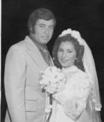 22072018 Manuel de Jesús Ayala Rivas y Josefina Isela Ramirez Morales el día de su boda el 15 de julio de 1978.