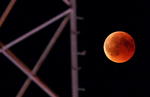 Reaparece la 'luna de sangre' con el eclipse