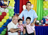 28072018 Héctor Eduardo Montoya González fue festejado con una divertida piñata, ya que celebró sus 3 años de vida.