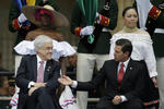 Los presidentes de Chile y México, Sebastían Piñera y Enrique Peña Nieto.