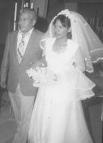 12082018 Beatriz Trujillo Macías acompañada de su papá,
Sr. José Trujillo Gutiérrez, el día de su boda..