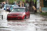 Las lluvias en la capital de Durango provocaron afectaciones en la ciudad.