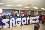 Aficionados de Gómez Palacio también se dieron cita para apoyar a Cruz Azul.