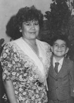 26082018 Luis Carlos Márquez Martínez con su mamá, Ramona Elsa, hace varios años.
