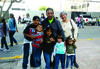 28082018 Rita Yáñez y Guillermo Muñoz con sus nietos Víctoria, Helena, Barbie, David y Luis Daniel.