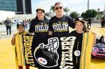 Como cada año, aficionados de los Steelers se reunieron para tomarse la foto oficial.