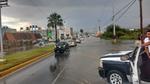 Autoridades cerraron algunas vialidades por las fuertes lluvias en Saltillo.