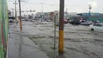 Algunas calles y bulevares principales sufrieron los efectos de las lluvias en La Laguna.