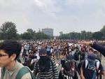Miles marchan en la UNAM contra la violencia