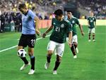 Por su parte, México se vio desconectado del juego a partir de la segunda anotación charrúa.