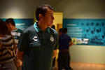 Santos Laguna visita exposición futbolera en el Arocena