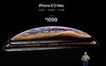 El iPhone XS Max tiene una pantalla de 6.5 pulgadas (16.5 centímetros), la más grande de la compañía hasta la fecha.