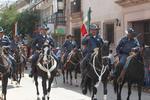 Más de dos mil elementos del Ejército Mexicano, y diversas corporaciones policíacas y de socorros desfilaron por la calle 5 de febrero.