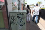 Los instalaciones en abandono se han convertido en un punto ideal para grafiteros.
