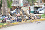 Alrededor de 500 toneladas de basura y enseres domésticos se han retirado de las colonias afectadas.