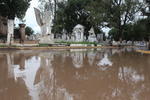 Las consecuencias de las lluvias son más que evidentes en el Panteón de Oriente.