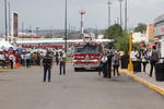 En la salida de la carretera a Durango-Mazatlán, una tienda también participó con la actuación de los protocolos.