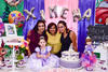 24092018 CUMPLE 3 AñOS.  Ximena González Rodriguez acompañada de su mamá, Sandra Rodríguez, su abuelita, Teresa Simental, y su tía, Tere Rodríguez.