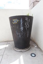 Vandalismo. El graffiti es una de las formas destructivas registradas.