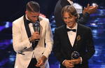 Sergio Ramos y Luka Modric.