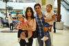 29092018 EN FAMILIA.  Ale con sus hijos, Miriam y Rodrigo.