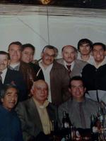 Dinorah Aguirre y Jorge Wah acompañadospor sus padres, Guillermo Wah, Olga
Robles; Fco. Aguirre y Consuelo Pacheco, en noviembre de 1994.