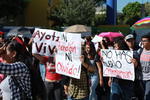 A la marcha, se sumó el Movimiento Magisterial de Coahuila, que señaló que ésta "es una esperanza para la participación de la gente, para exigir a los gobiernos el respeto a los derechos humanos y el alto a la represión".