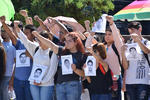 Con marcha y mitin en la Plaza Mayor, estudiantes se dieron cita para recordar la masacre.
