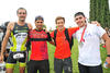 Joaquin Pereda Juan Cervantes Mauricio Mendez y Leonel Ochoa, Rostros | Participan en triatlon