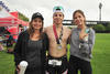 Paty Miñarro Jose Diego y Fatima Alanis, Rostros | Participan en triatlon