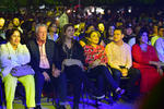 Al concierto asistió el gobernador de Durango, José Rosas Aispuro, así como alcaldes y funcionarios.