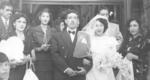 07102018 Boda de Conrado Valadez y Ma. Estela Pimentel, hace 69 años. Los acompañan Esperanza Pimentel y Fernando
Sánchez.
