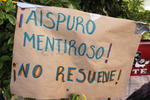 Arrecian protestas del CNTE en Durango