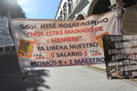 En 20 de Noviembre y Zaragoza, montaron también una pequeña "barricada". (