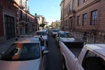 En 20 de Noviembre y Zaragoza, montaron también una pequeña "barricada". (