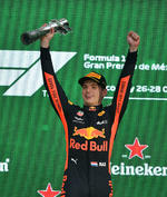 El holandés Max Verstappen se llevó el Premio de México.