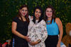 05112018 BABY SHOWER.  Sandra Ordoñez con María Luisa Cruz y Tania Macías.