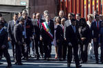 Peña Nieto a su llegada a la toma de protesta.