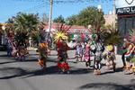 Las danzas atraen a cientos de visitantes al Santuario de nuestra señora de Guadalupe.
