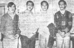 02122018 Raúl García de Alba, Enrique Mery, Enrique Canales y Salomón Juan Marcos en la década de los 70’.
