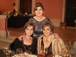 Cristina Urquidi, Martha Aguilera y Elizabeth Aguirre.
