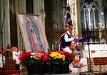 En la catedral de San Patricio de Nueva York también se celebró a la Virgen morena.