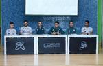 Diego Valdés, Brayan Garnica y Hugo Rodríguez fueron presentados como los nuevos refuerzos de Santos Laguna.